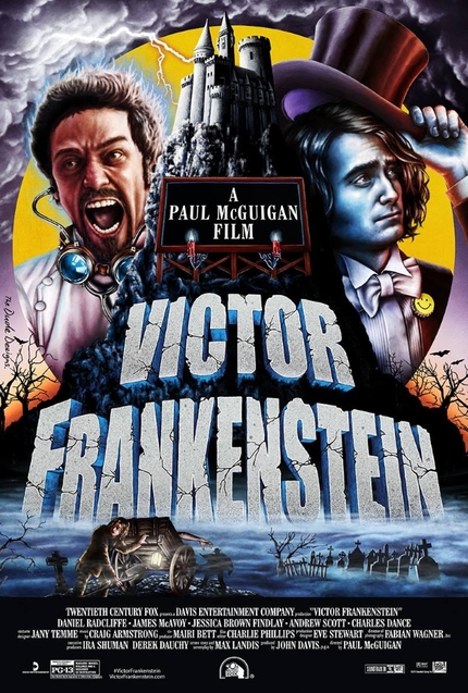 The Dude Designs Does It Again With This YOUNG/VICTOR FRANKENSTEIN Mash Up